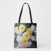 Pastel-Rozen Tote Bag (Voorkant)