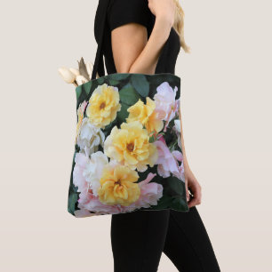 Pastel-Rozen Tote Bag