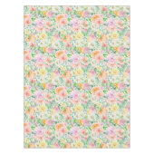 Pastel rozentuin tafelkleed (Voorkant)