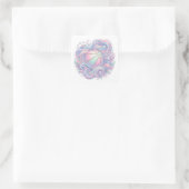 Pastel Ruimte Basketbal Aesthetic Sticker (Tas)