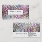 *~* Pastel Rustic Aged Wood Shabby  Visitekaartje (Voorkant / Achterkant)