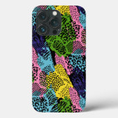 Pastel Safari Dierenprint Case-Mate iPhone Case (Achterkant)