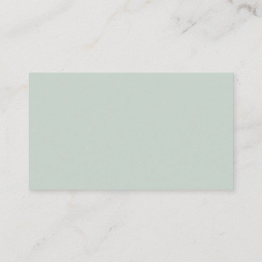 Pastel Sage Green Baby shower Luier Raffle Ticket Informatiekaartje (Achterkant)