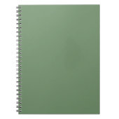 Pastel Sage Green Notitieboek (Voorkant)