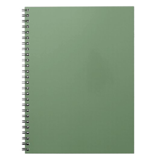 Pastel Sage Green Notitieboek (Voorkant)