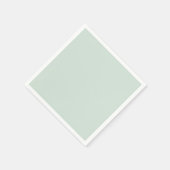 Pastel Sage Groen Servet (Hoek)