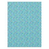 Pastel Sailboat Pattern Tafelkleed (Voorkant)