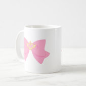 Pastel Sailor Moon Crisis Heart en Bow Koffiemok (Voorkant links)
