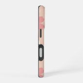 Pastel Sakura Bloesem Naadloos Patroon Hoesje iPhone 16 Hoesje (Rechterkant)