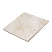 Pastel Satin Antiek Misty White Solid Color Tegeltje (Zijkant)