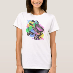 Pastel Schaats T-Shirt