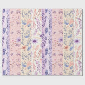 Pastel schattige boho cadeaupapier (Vlak)