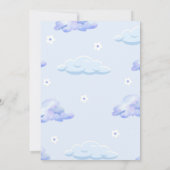 Pastel Schattige Cloud Negen Meisjes en Jongens 9e Kaart (Achterkant)