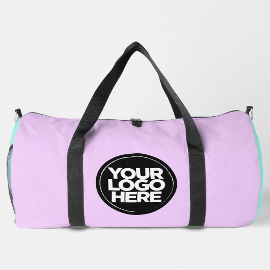 Pastel Schattige | Gepersonaliseerde zakelijke Log Plunjezak (Achterkant)