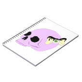 Pastel Schedel Notitieboek (Linkerzijde)