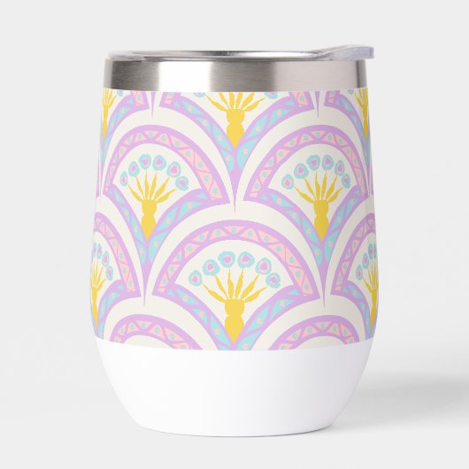 Pastel Schelp Patroon (Links)
