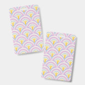 Pastel Schelp Patroon Badge (Voor- en achterkant)