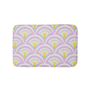 Pastel Schelp Patroon Badmat
