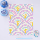 Pastel Schelp Patroon Flyer (Enkel)