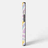 Pastel Schelp Patroon iPhone Hoesje (Linkerkant)