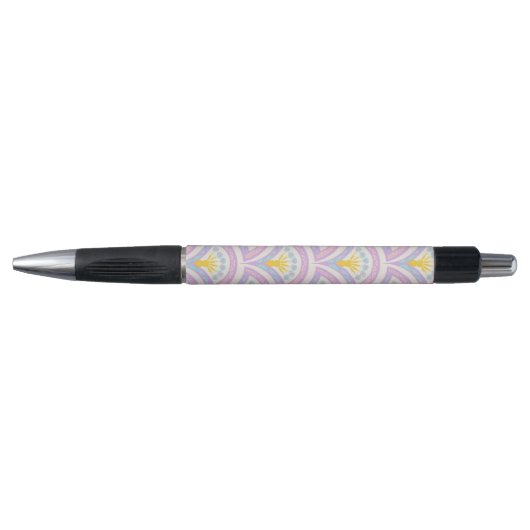 Pastel Schelp Patroon Pen (Voorkant)