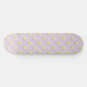 Pastel Schelp Patroon Persoonlijk Skateboard (Horizontaal)