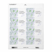 Pastel, schuifbalken en zwenken etiket (Full Sheet)