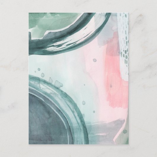 Pastel Scribe - Waterverf Briefkaart (Voorkant)