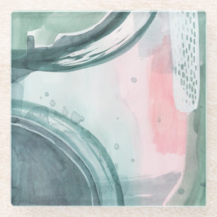 Pastel Scribe - Waterverf Glazen Onderzetter