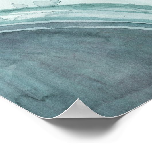 Pastel Scribe - Waterverf Poster (Hoek)