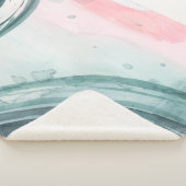 Pastel Scribe - Waterverf Sherpa Deken (3/4)