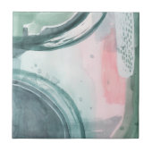 Pastel Scribe - Waterverf Tegeltje (Voorkant)