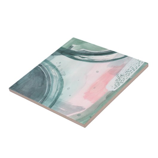 Pastel Scribe - Waterverf Tegeltje (Zijkant)