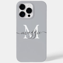Pastel Script Monogram Hoesje-Mate iPhone 14 Pro M Case-Mate iPhone 14 Pro Max Hoesje