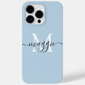 Pastel Script Monogram Hoesje-Mate iPhone 14 Pro M Case-Mate iPhone Case (Achterkant)
