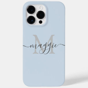Pastel Script Monogram Thermal Tumbler Case-Mate iPhone 14 Pro Max Hoesje