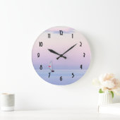 Pastel Seascape met een zeilboot Grote Klok (Huis)