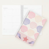 Pastel Seashell and Starfish Pattern Planner (Display)