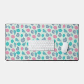 Pastel Seashell Pattern 1 Bureaumat (Keyboard & Muis)