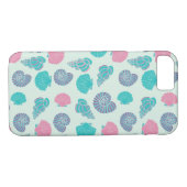 Pastel Seashell Pattern 1 Case-Mate iPhone Case (Achterkant (Horizontaal))