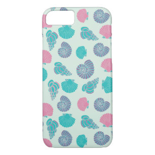 Pastel Seashell Pattern 1 iPhone 8/7 Hoesje