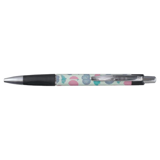 Pastel Seashell Pattern 1 Pen (Achterkant)