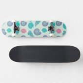 Pastel Seashell Pattern 1 Persoonlijk Skateboard (Horizontaal)