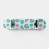 Pastel Seashell Pattern 1 Persoonlijk Skateboard (Horizontaal)