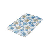 Pastel Seashell Pattern 2 Badmat (Gekanteld)