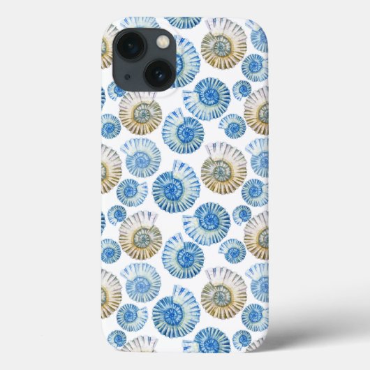 Pastel Seashell Pattern 2 Case-Mate iPhone Case (Achterkant)