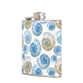 Pastel Seashell Pattern 2 Heupfles (Links)