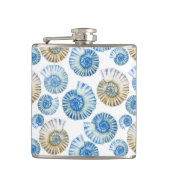 Pastel Seashell Pattern 2 Heupfles (Voorkant)