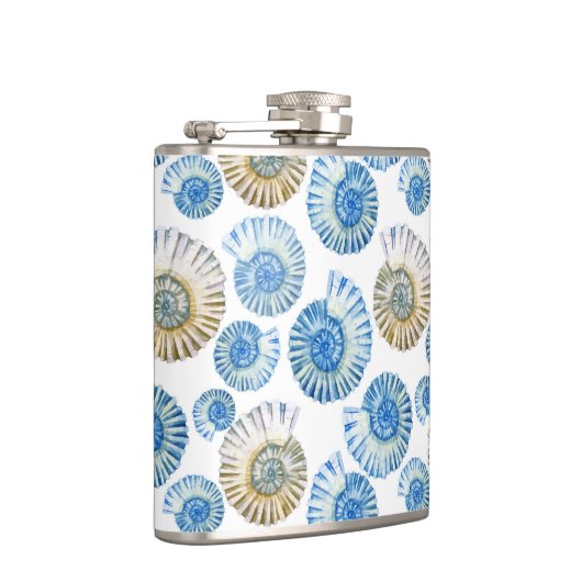 Pastel Seashell Pattern 2 Heupfles (Rechts)