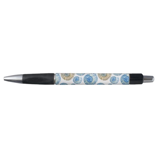Pastel Seashell Pattern 2 Pen (Voorkant)